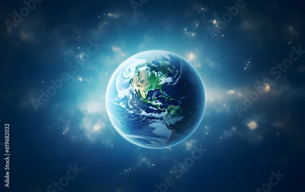 Fototapeta earth in space