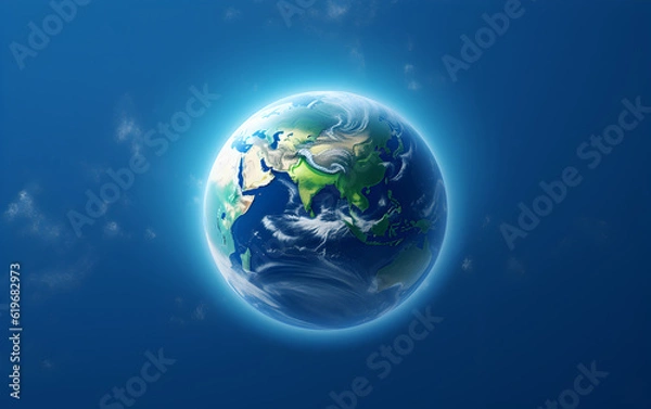 Fototapeta earth in space