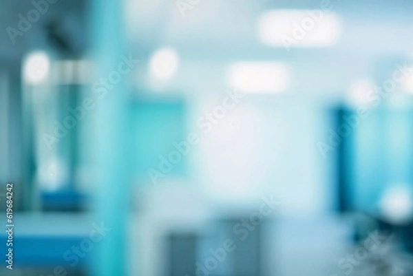 Obraz MEDICAL BLURRED BACKGROUND, DEFOCUSED MODERN INTERIOR