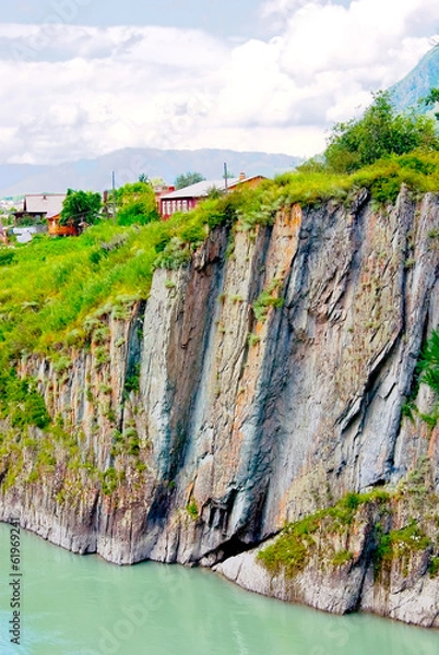 Obraz House on a cliff