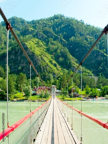 Obraz Suspension bridge