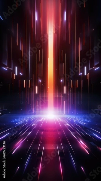 Obraz Digital abstract technology background