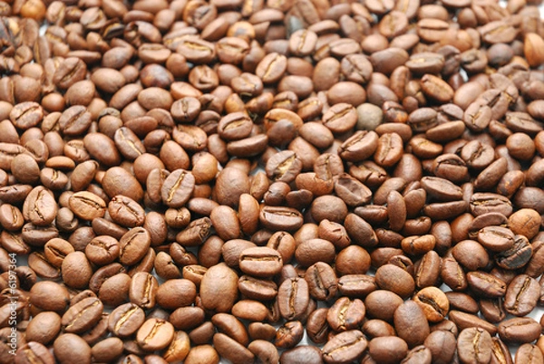 Fototapeta coffee beans background