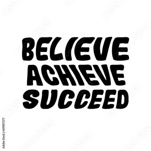 Fototapeta Warp Text Motivation