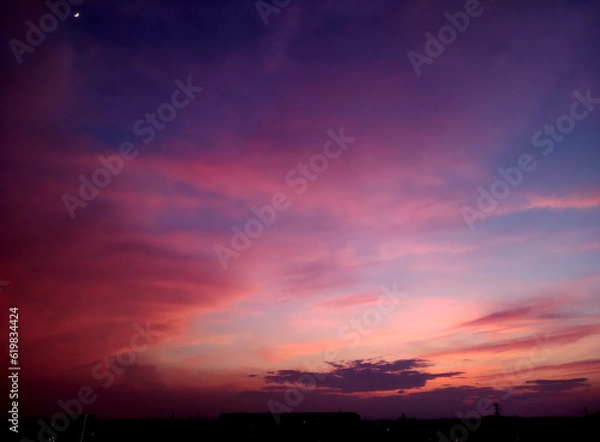 Obraz 夕空-百合ヶ丘-20230624-45