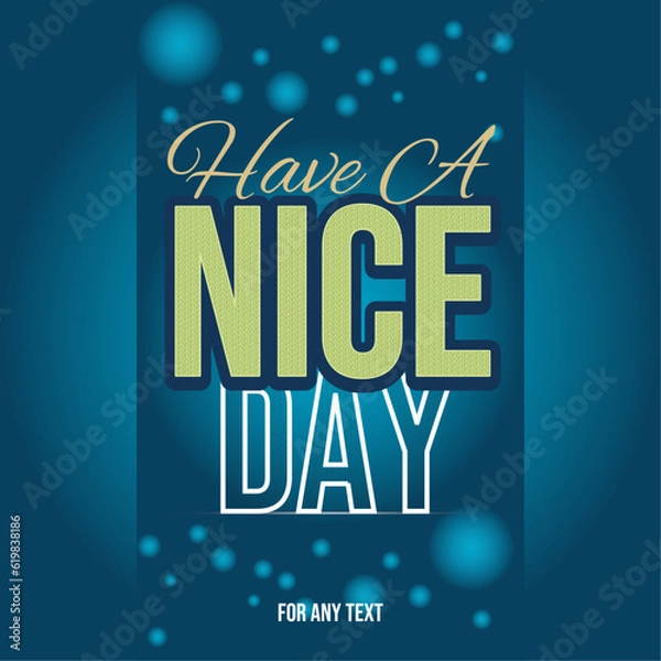 Fototapeta Vector Editable Text Effect Design