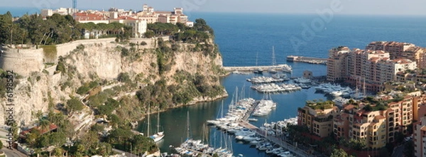 Obraz  	 le rocher de monaco