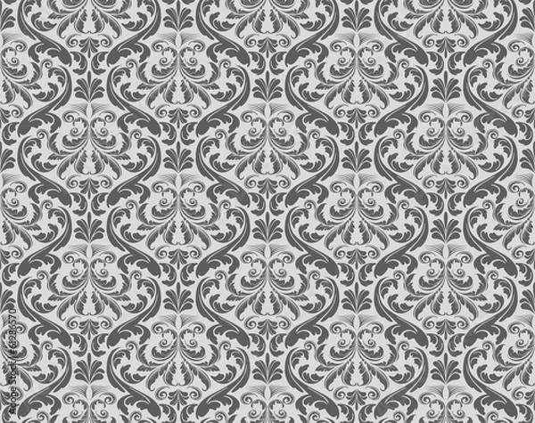 Fototapeta damask seamless pattern