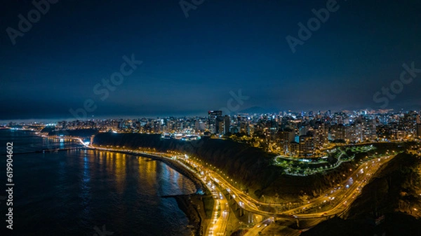 Fototapeta Lima noche