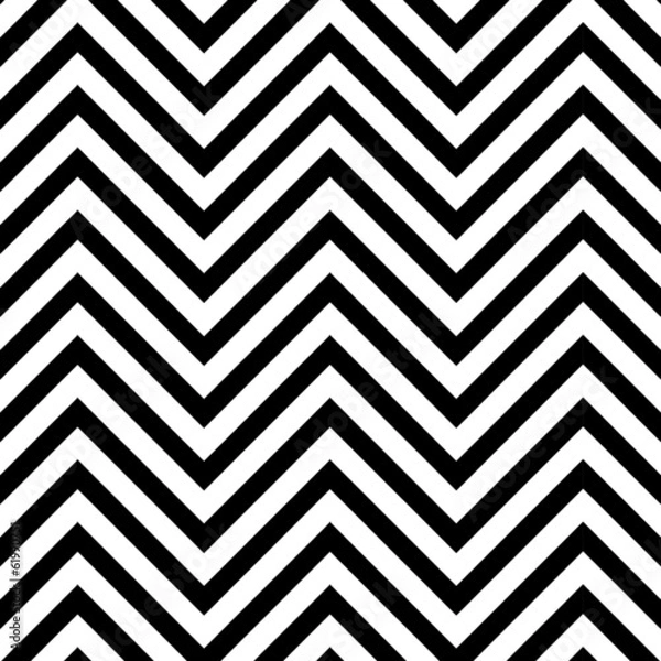 Fototapeta Optical illusion with zig zag lines