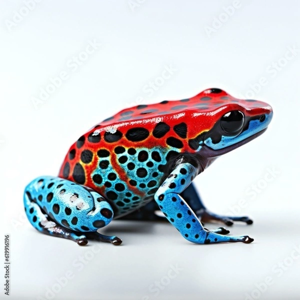 Obraz Vibrant Red and Blue Poison Dart Frog