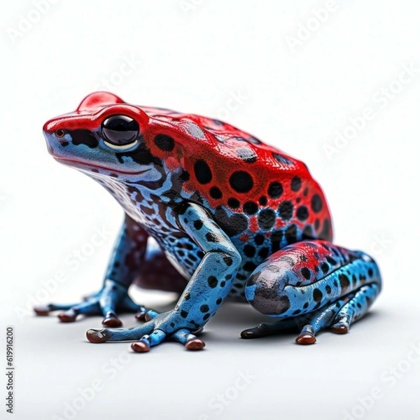 Obraz Vibrant Red and Blue Poison Dart Frog