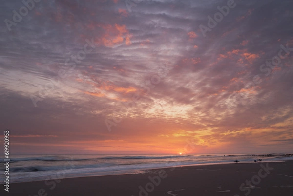 Obraz chmury nad bałtykiem