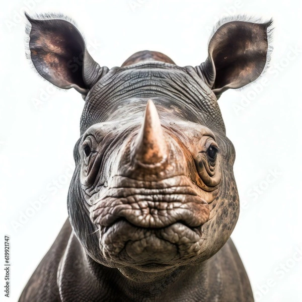 Obraz Endangered Elegance: Sumatran Rhinoceros