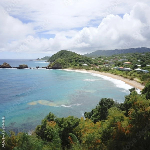 Obraz beach with water