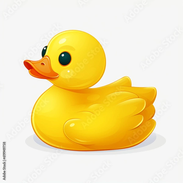 Obraz yellow rubber duck