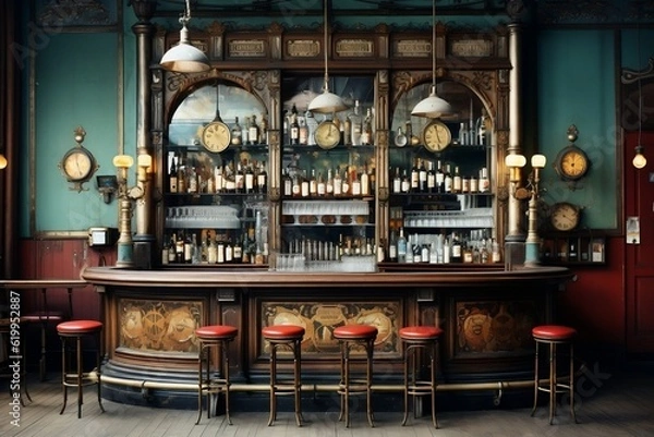 Obraz old bar
