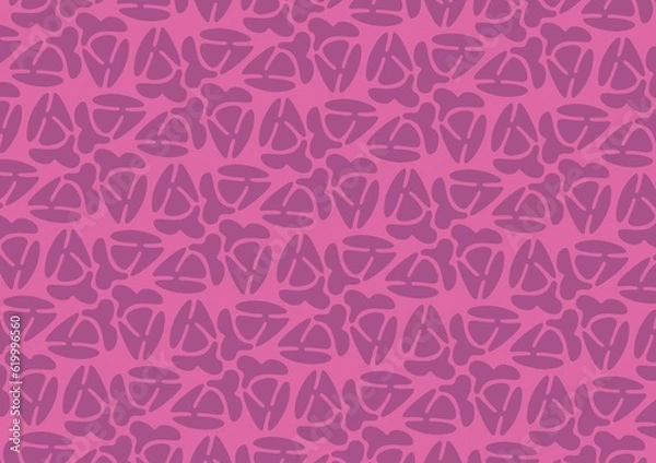 Fototapeta seamless pattern with hearts