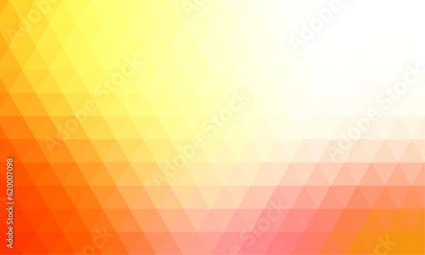Obraz Abstract triangle polygon pattern background,Luxury gold mosaic texture with sunset prism light