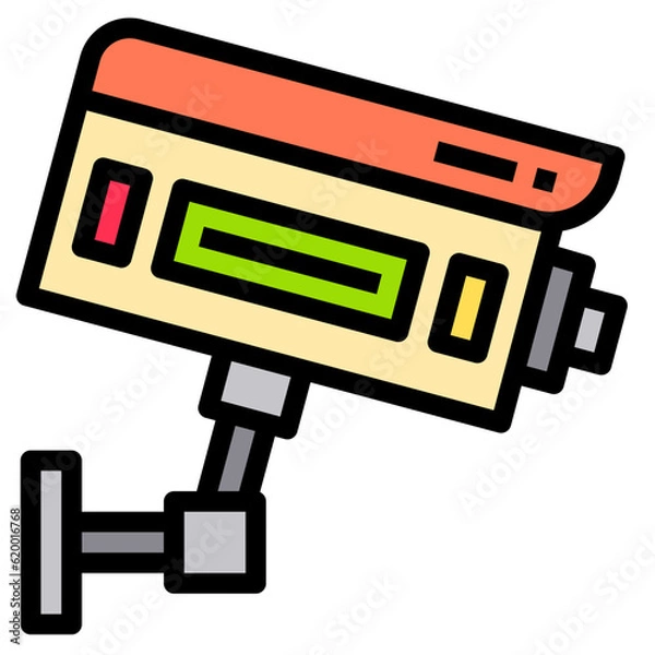 Obraz Cctv Collection Set. 