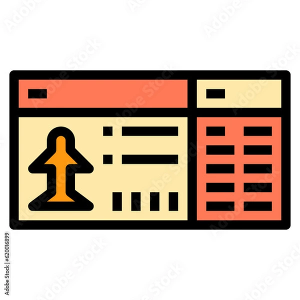 Obraz Ticket Collection Set. 