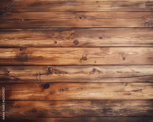 Fototapeta Wood Plank Background Generative AI