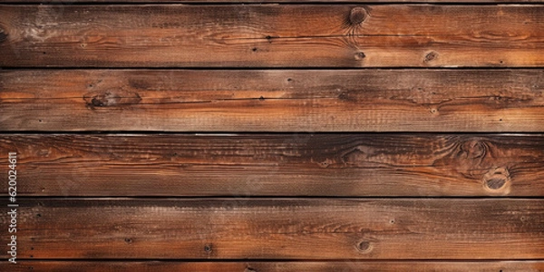 Fototapeta Wood Plank Background Generative AI