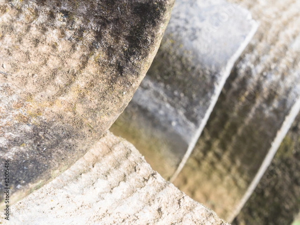 Obraz Cover plates containing asbestos