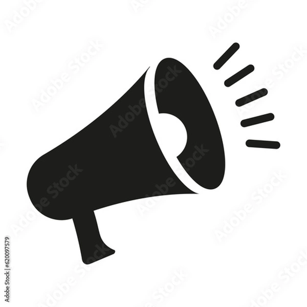 Fototapeta Loudspeaker Icon Vector