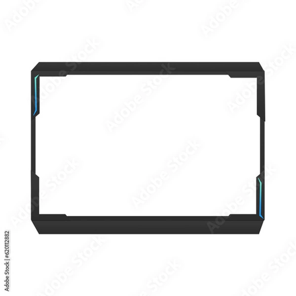 Obraz Stream Overlay Facecam Border