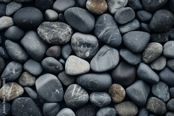 Fototapeta Clean Stone Texture Background, Generative AI