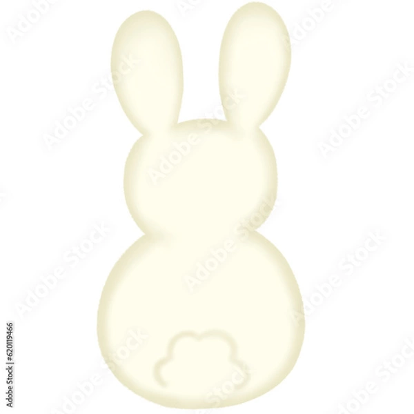 Obraz Rabbit and Moon