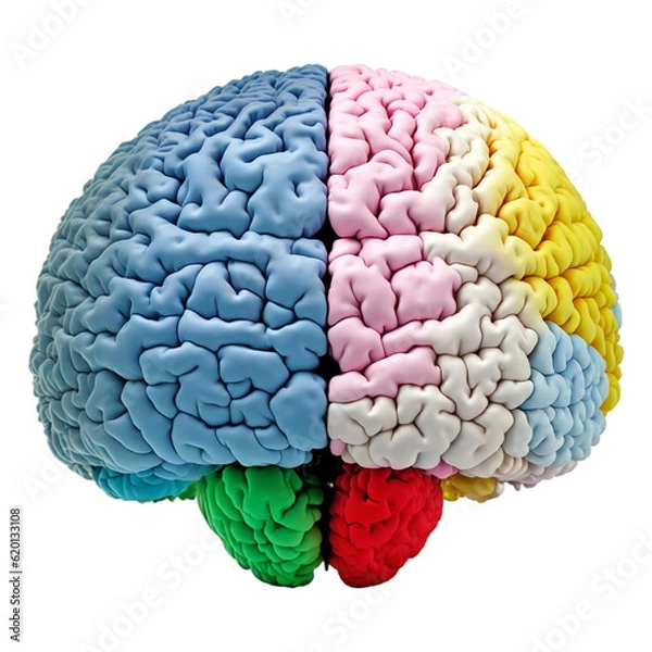 Obraz model with brain