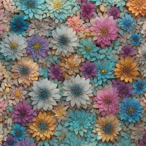 Fototapeta floral background