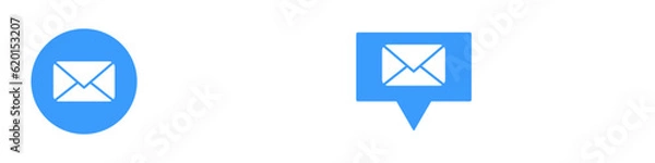 Obraz Email envelope icon vector illustration