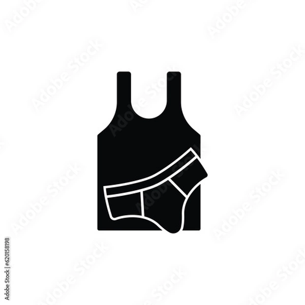 Fototapeta underwear icon vector