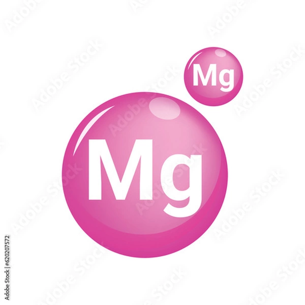 Fototapeta magnesium logo