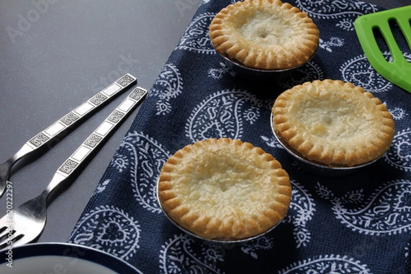Obraz Mini meat pies, hot from the oven