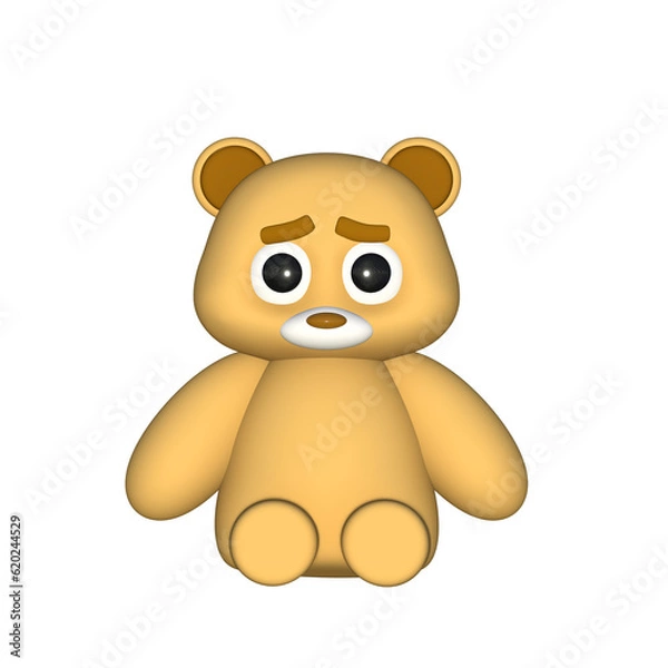 Obraz teddy bear cartoon