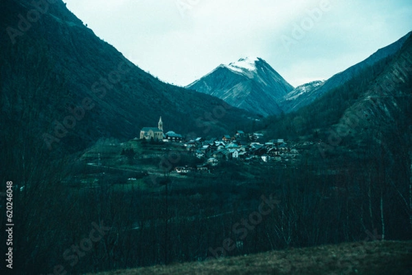 Obraz lake in the mountains