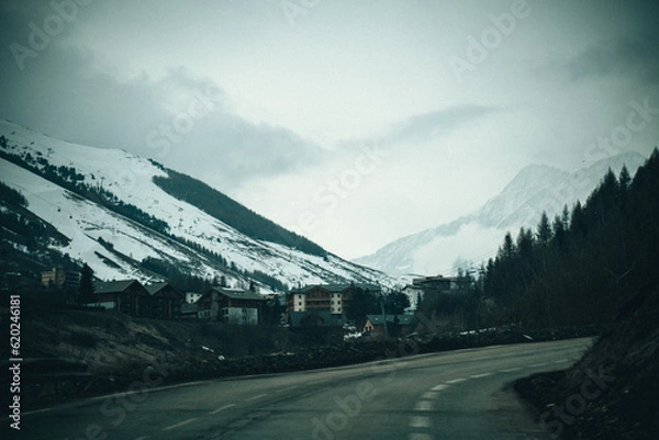 Obraz mountain road in the mountains