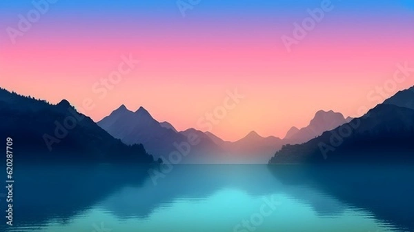 Fototapeta A Harmonious Journey of Emotive Patterns