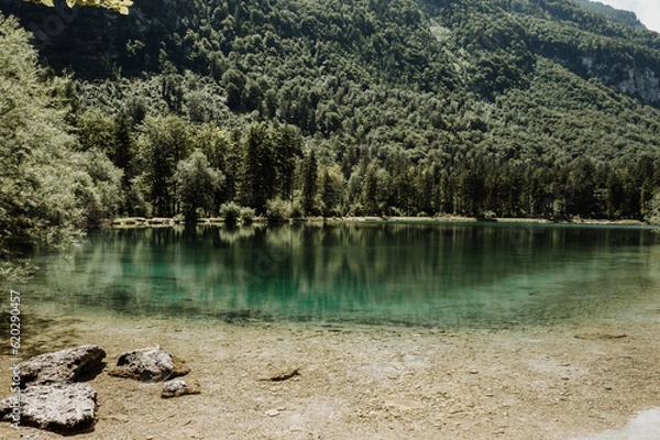 Obraz lake in the mountains