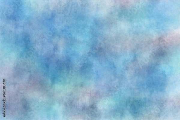 Obraz Rainy day abstract watercolor background texture like washi paper	