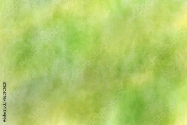 Obraz Light green abstract watercolor background texture like washi paper	