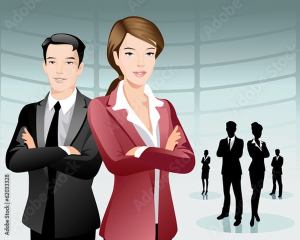 Obraz Zespół biznesowy