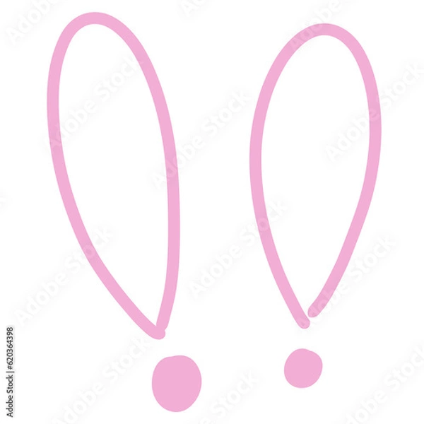 Obraz Minimal exclamation mark 