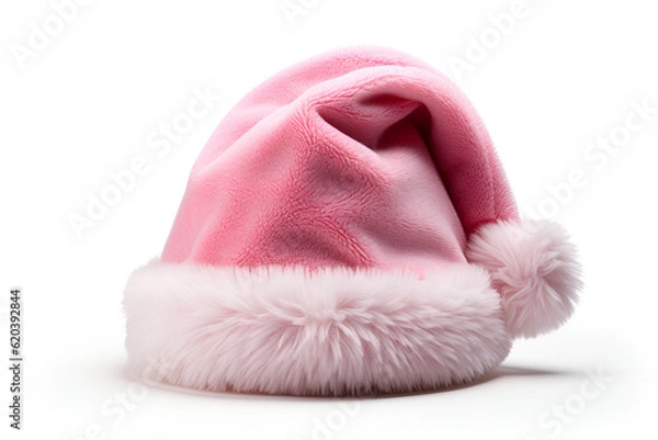 Obraz pink santa claus hat