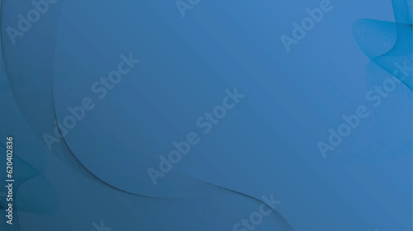 Obraz Colorful geometric background. Blue elements with fluid gradient. Vector illustration