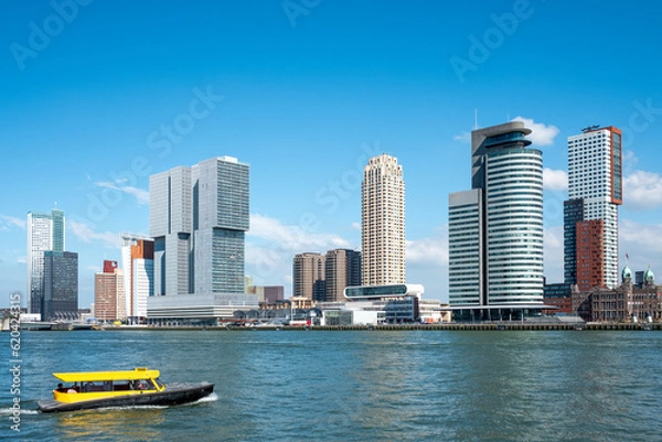 Obraz kop van Zuid in Rotterdam, Zuid-Holland province, The Netherlands